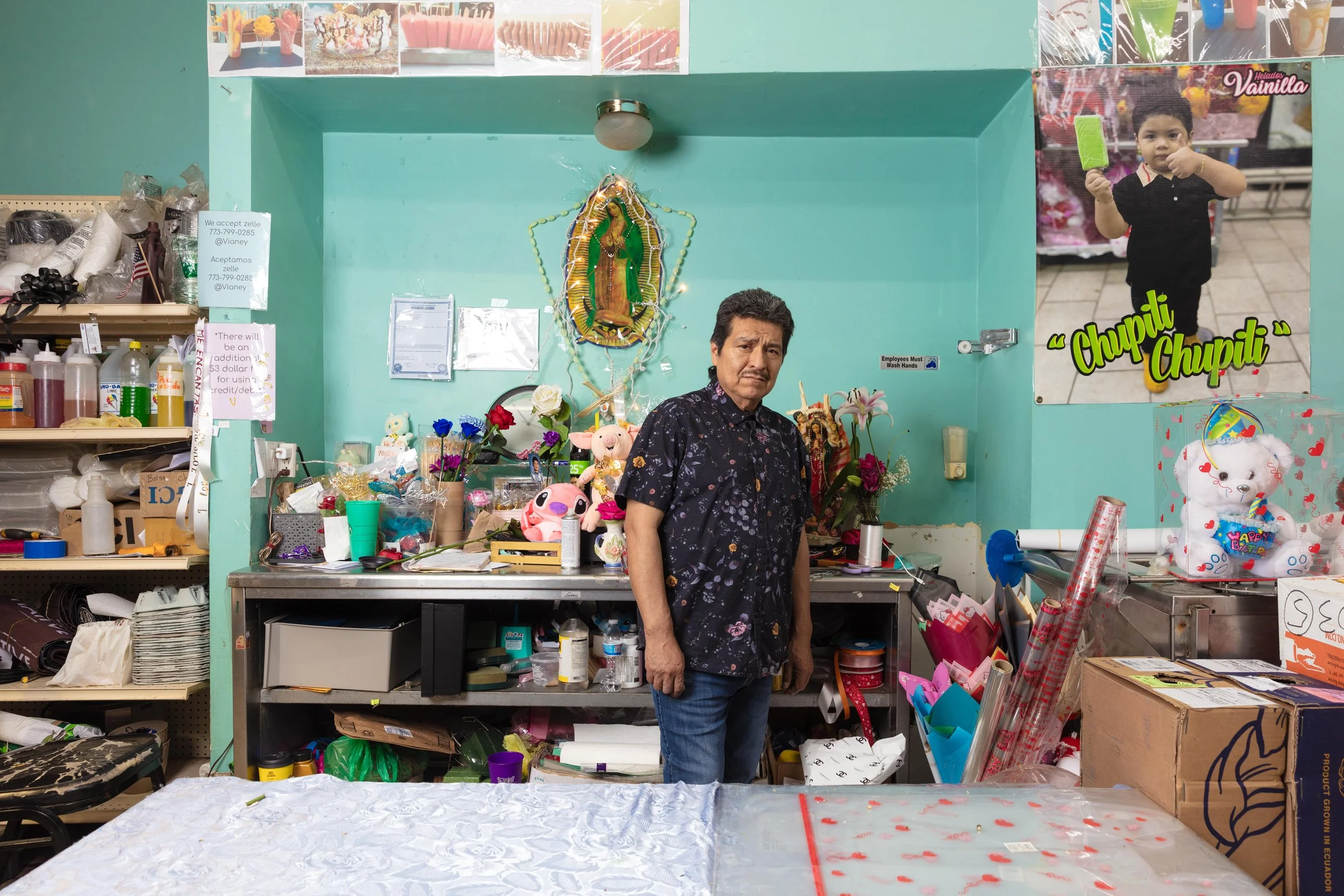 Alfonso, Vanilla Flower Shop, Chicago (Logan Square).