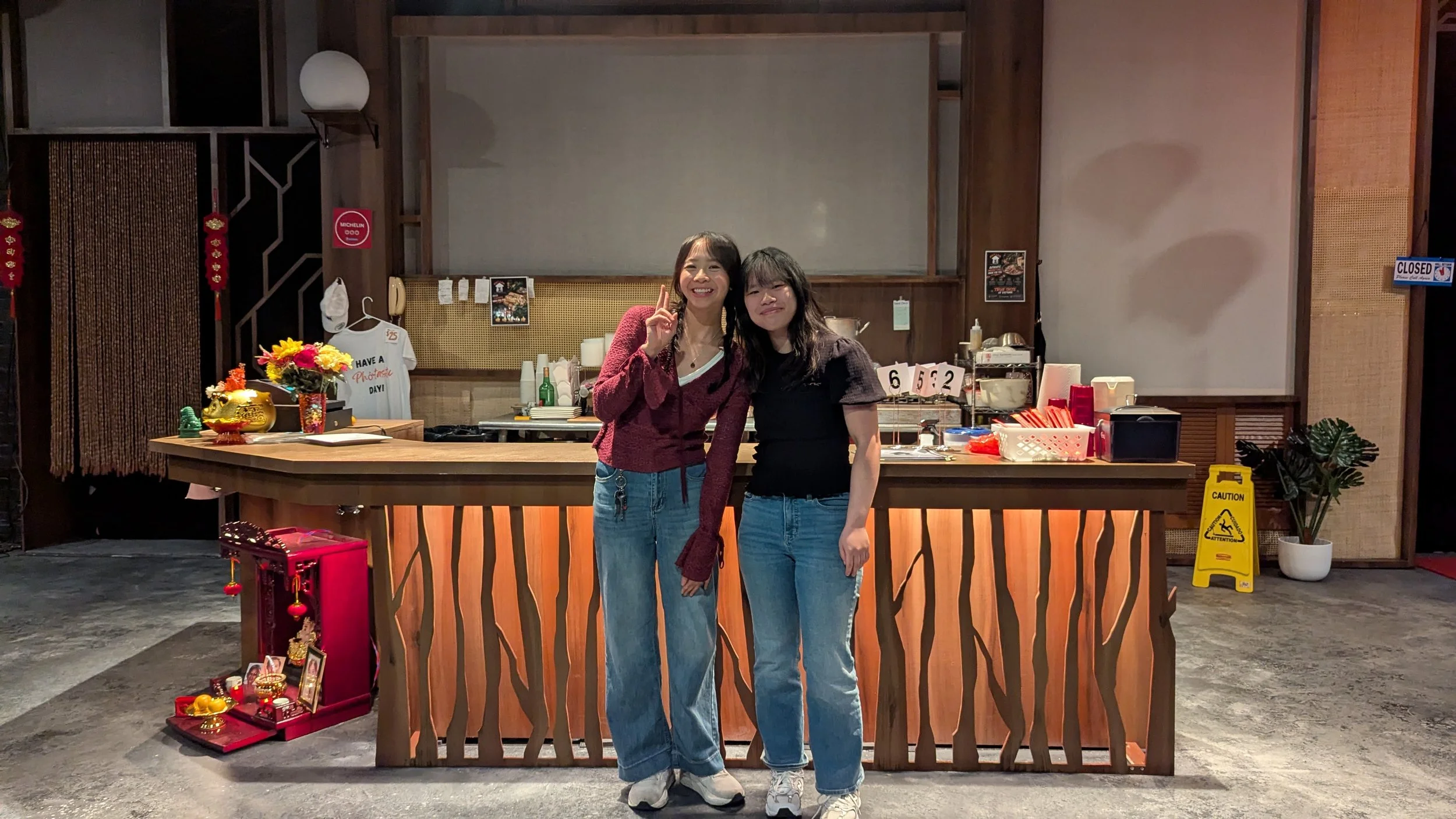 Phở Lành at Boston Center for the Arts with my friend Sam