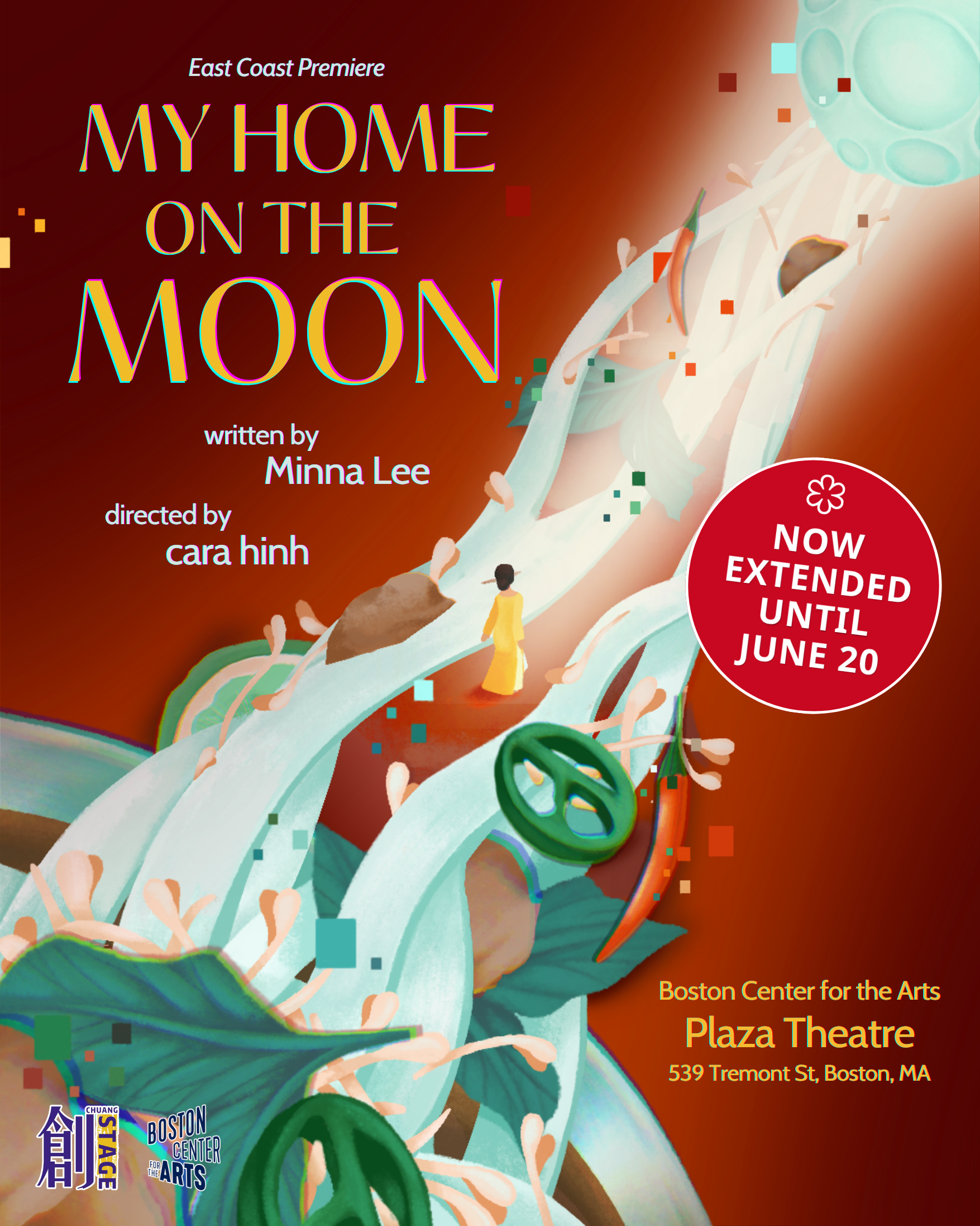 My Home On The Moon Poster Extended