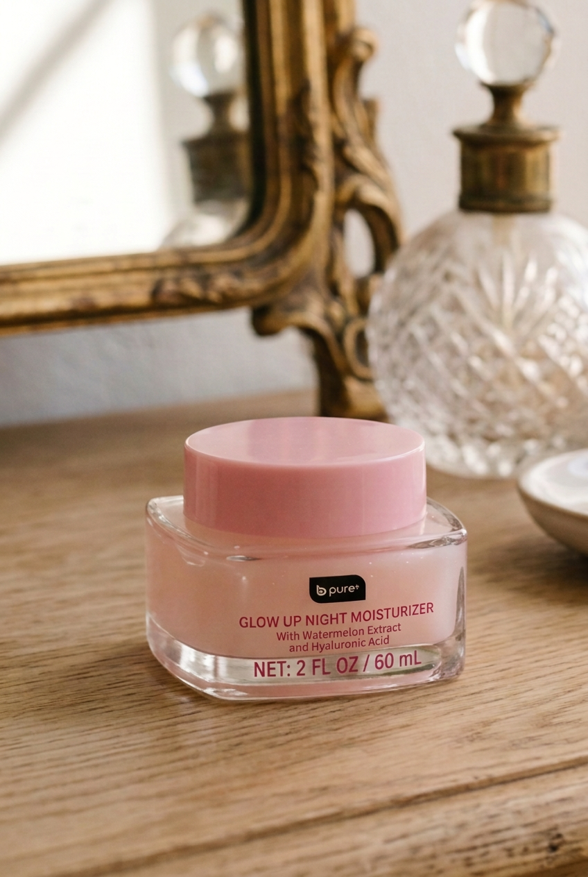 B Pure Glow Up Night Moisturizer