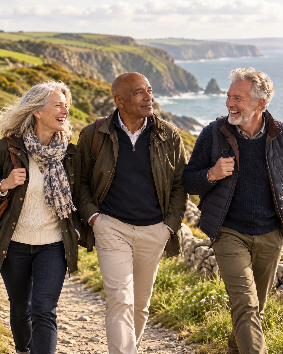 Coastal walking group