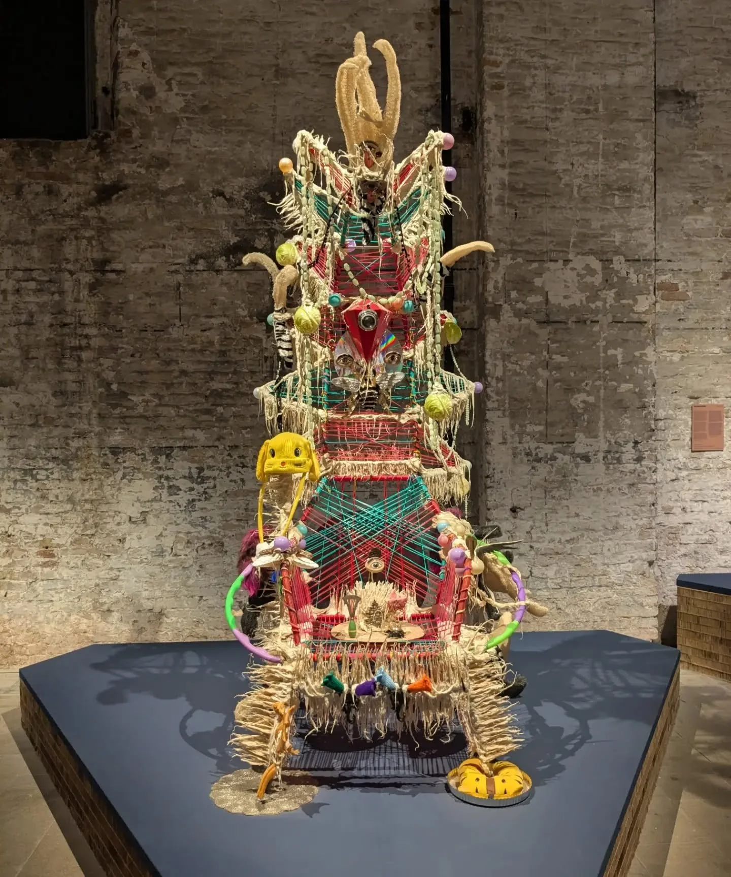 Venice Biennale Day 1: Arsenale 

Blown away is an understatement. Incredible work, making incredible use of a supremely beautiful space. 

Quite simply have never seen anything like it. 

And to explore it with some of the @tendartistscollective was