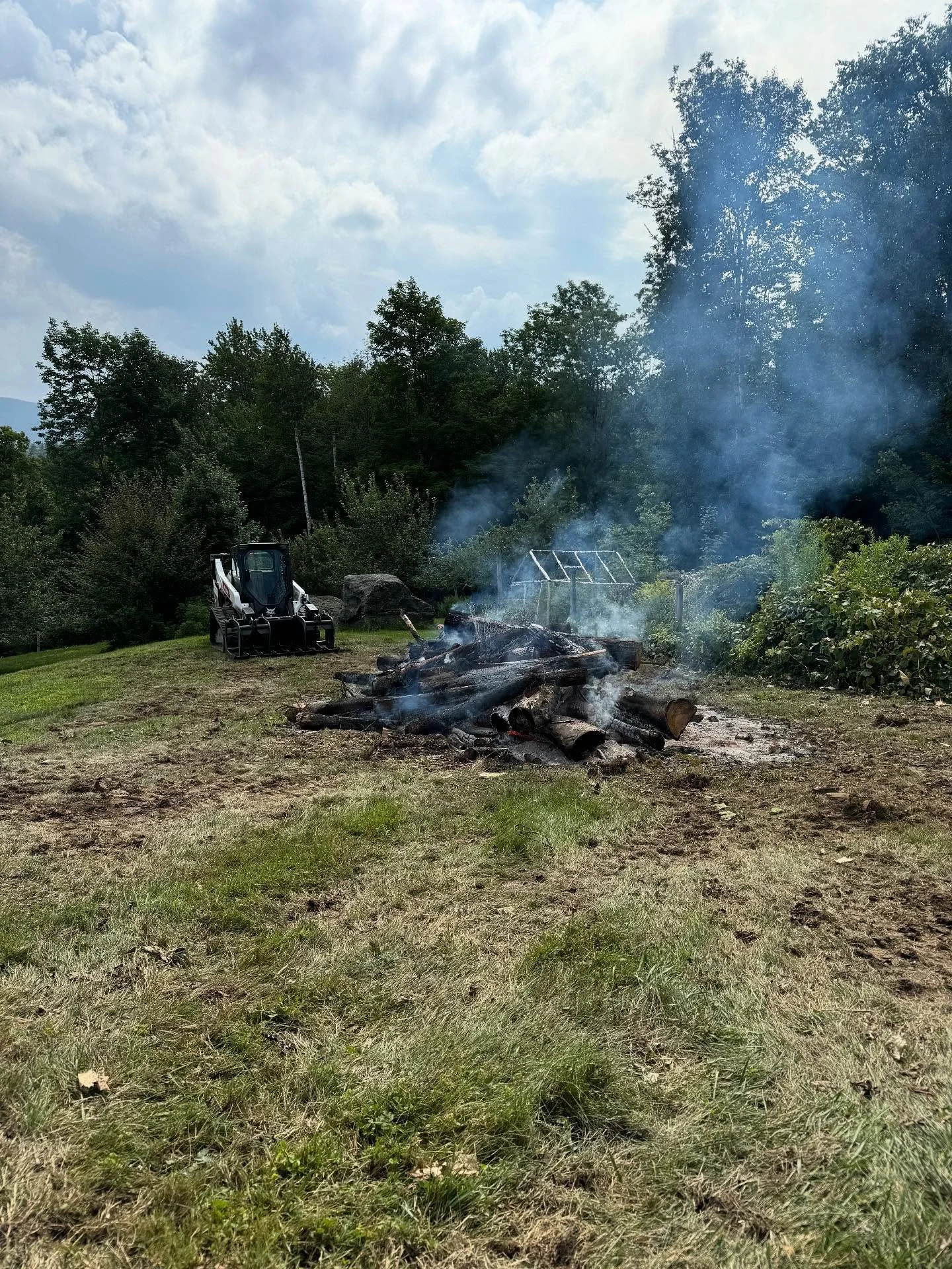 Tree removal and land clearing are one of our main services we offer. 

Call 802-430-4755 to get on the schedule!