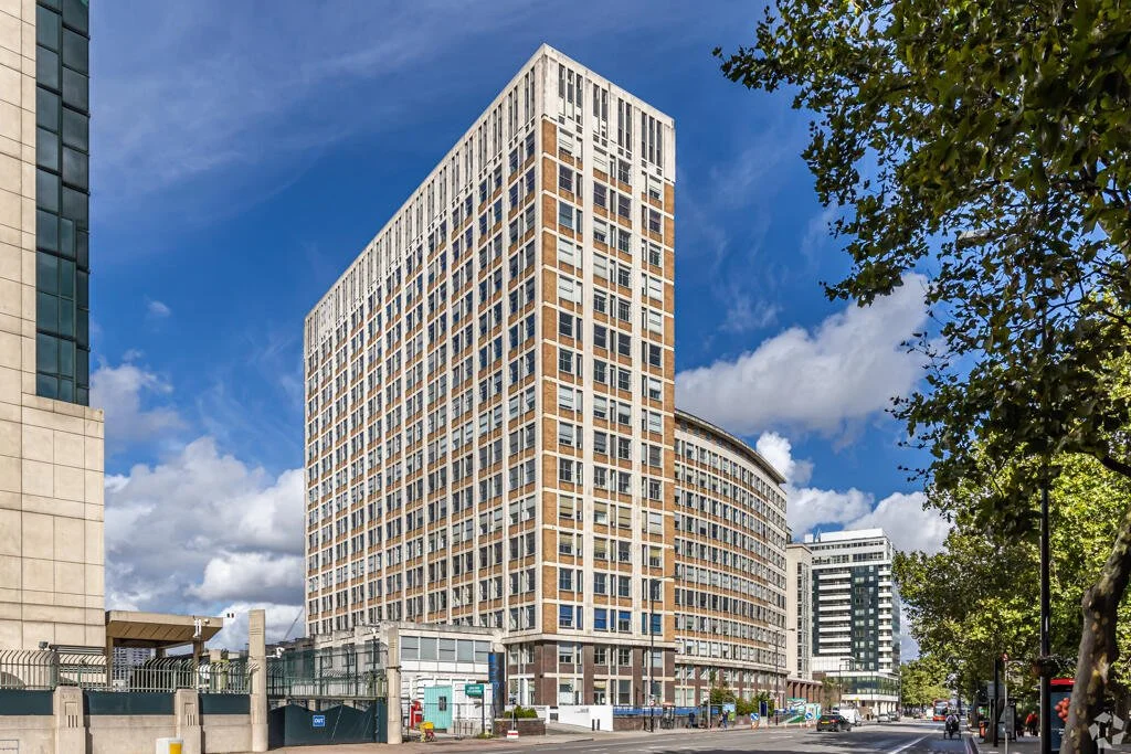 Camelford House, home to MVV Media’s studio at SET Vauxhall on Albert Embankment, London.
