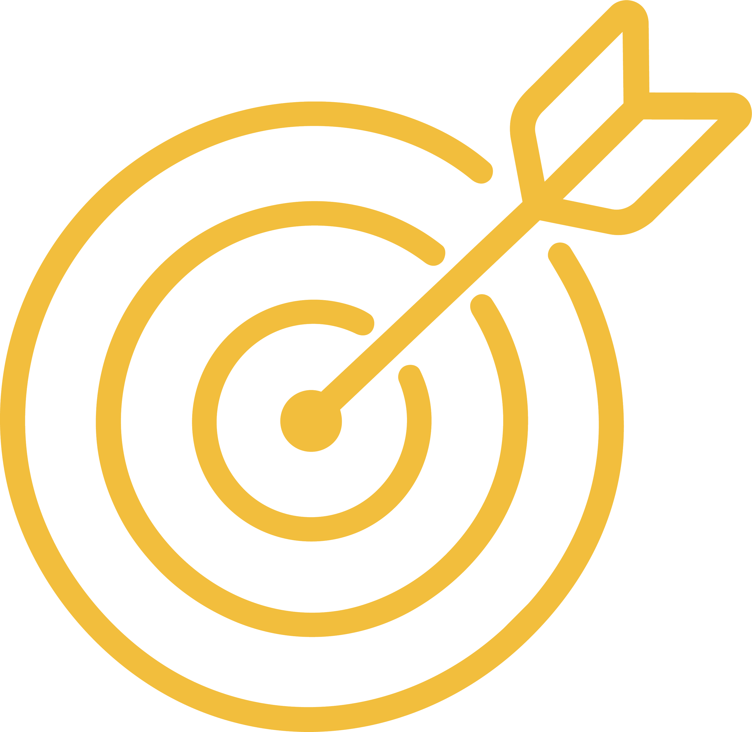 Gold Wi-Fi signal icon with a smartphone overlay