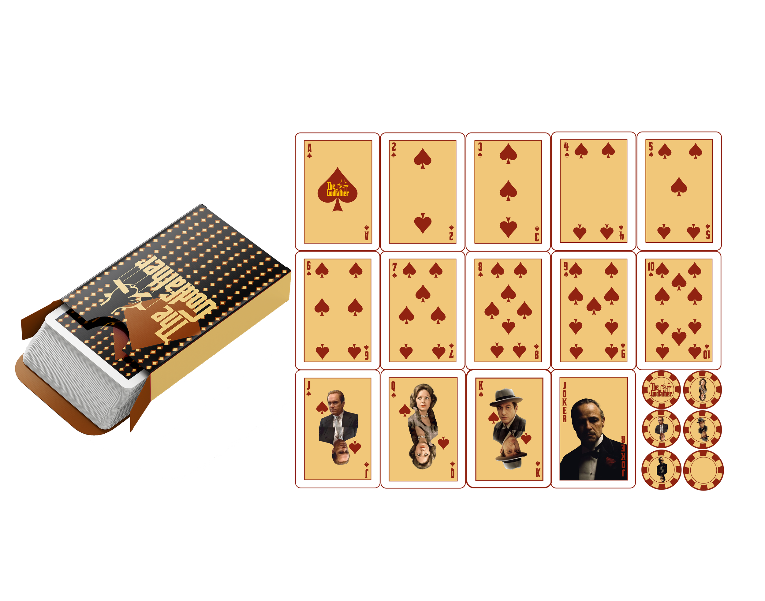 The GodFather Playing Cards