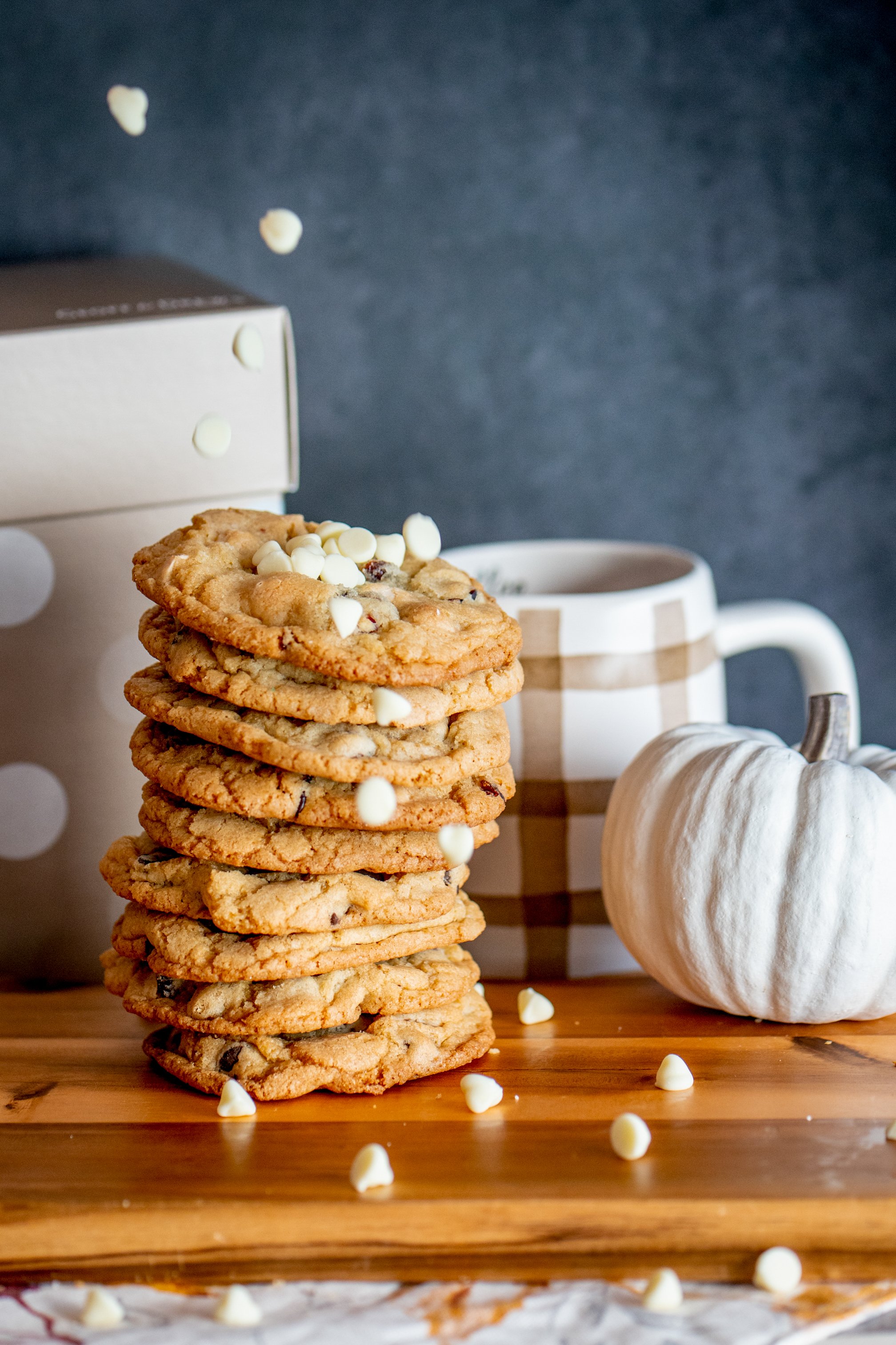 Geoff & Drew’s White Chocolate Cranberry Cookies