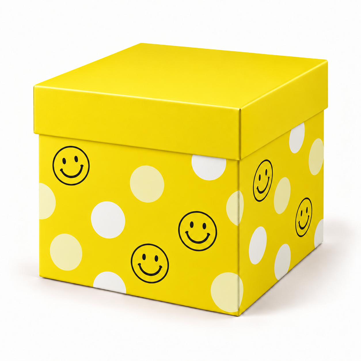 Geoff & Drew’s Small Yellow Smiley Gift Box