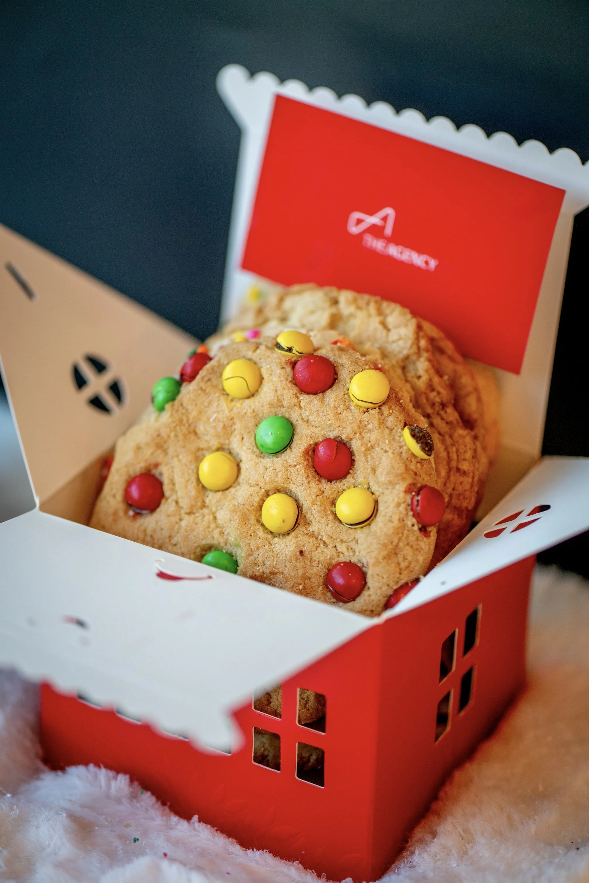 Geoff & Drew’s M&M Cookie Party Favor