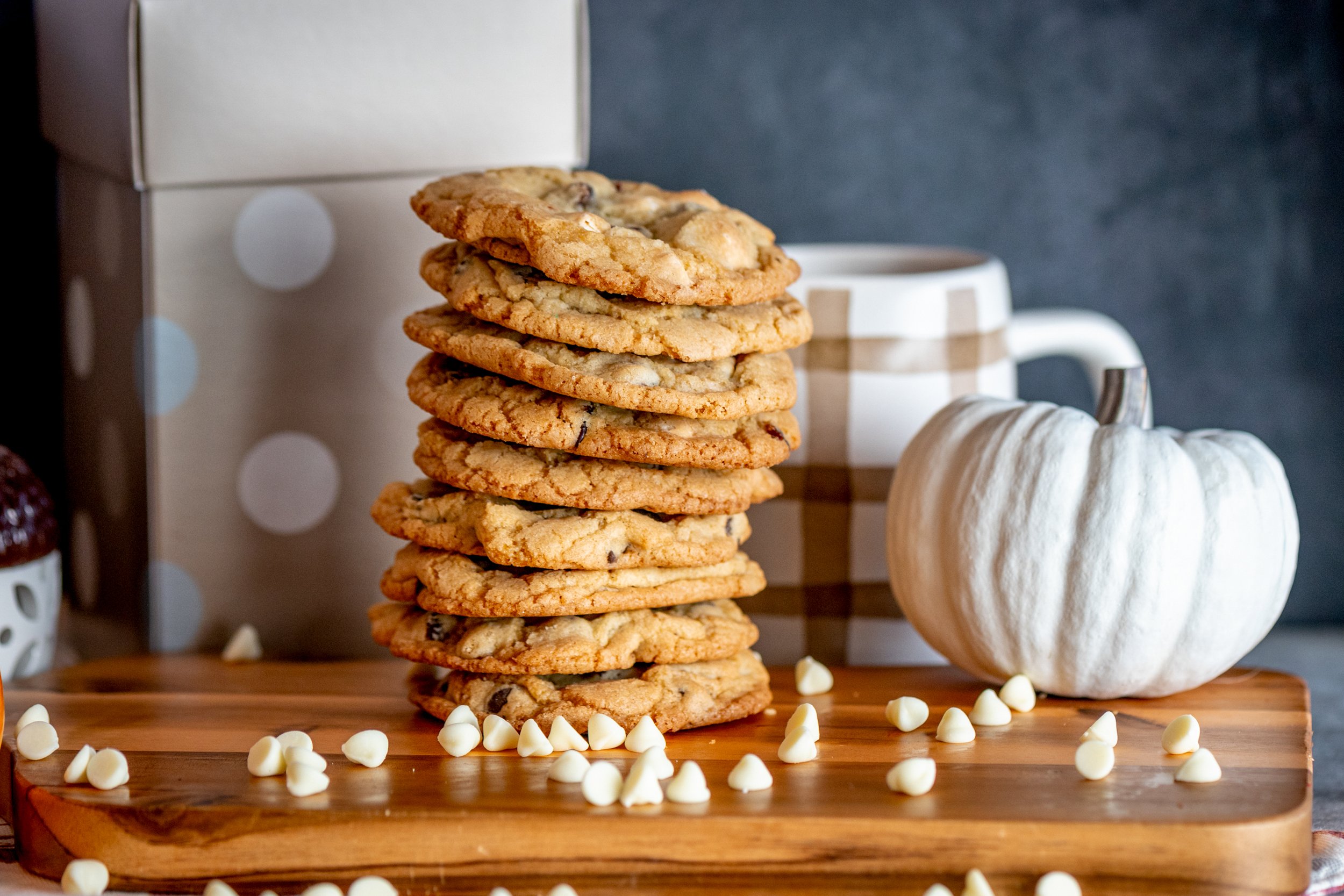 Geoff & Drew’s White Chocolate Cranberry Cookies