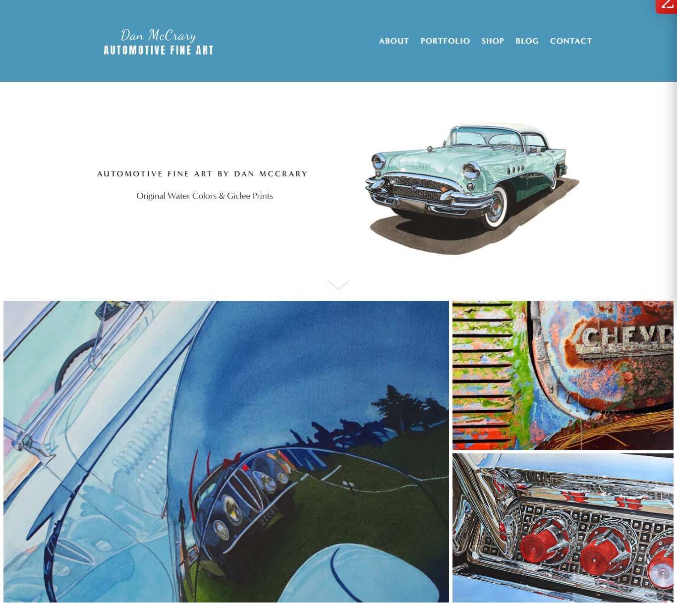 Automotive Fine Art by Dan McCrary