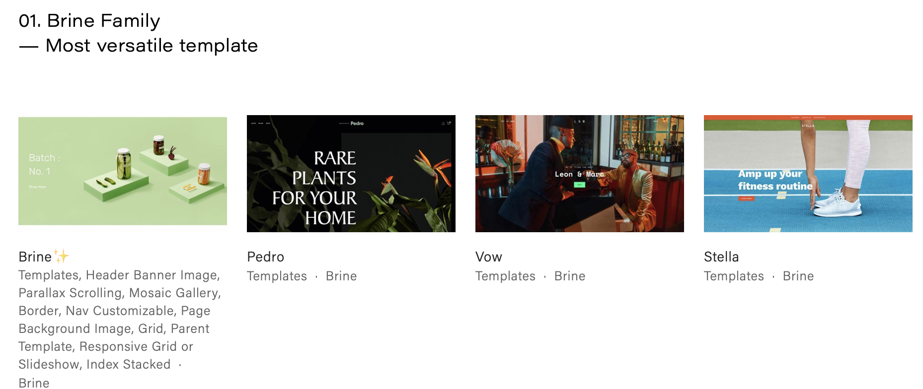 Squarespace theme
