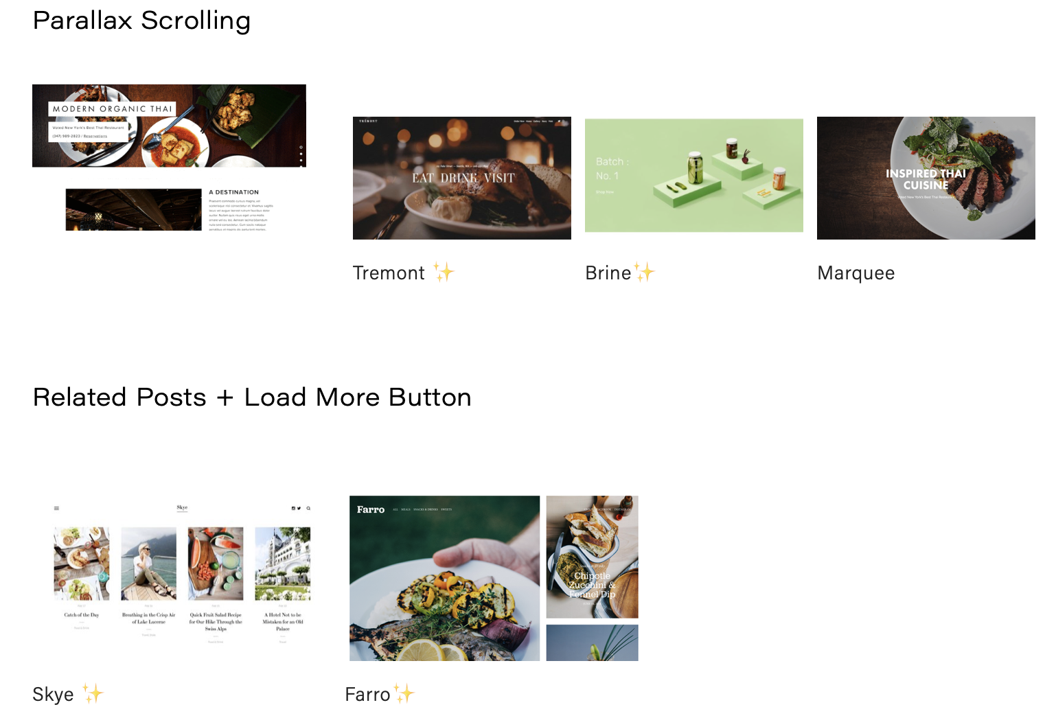 Squarespace theme