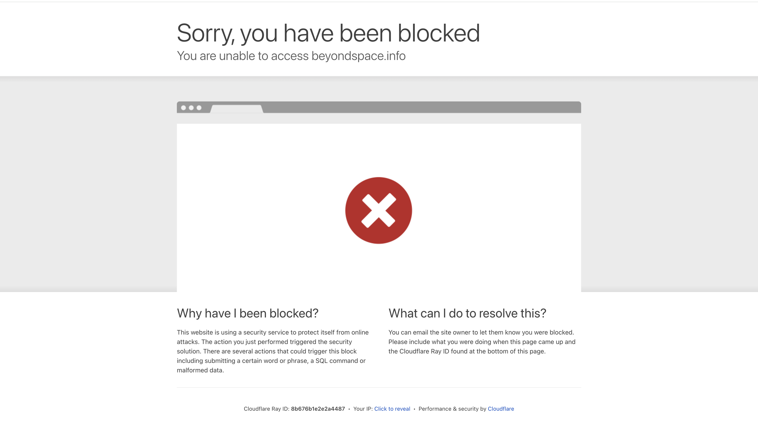 Country block using Cloudflare