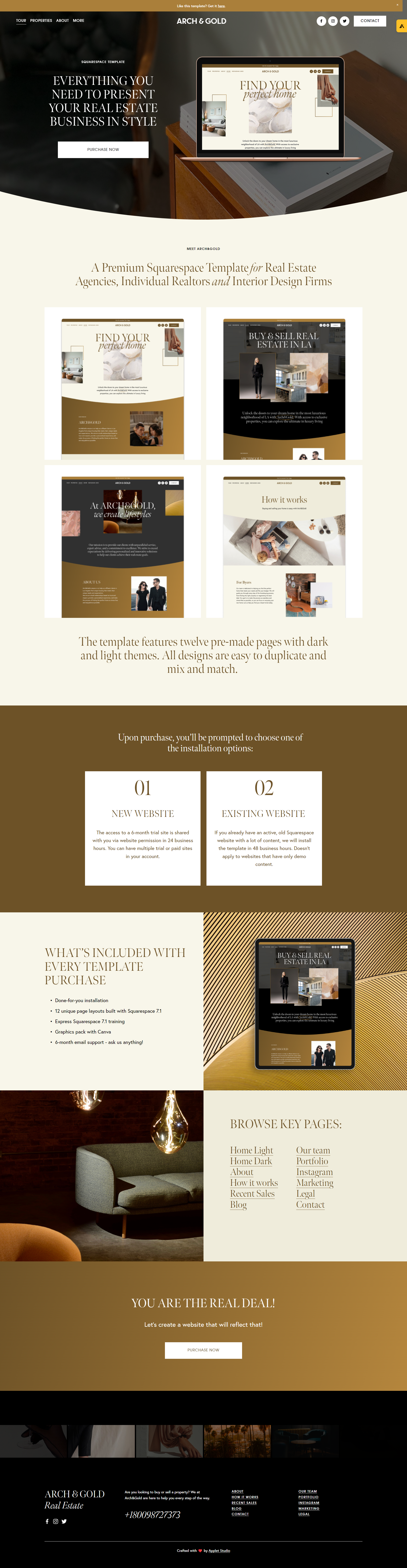 Arch&amp;Gold by Applet Studio