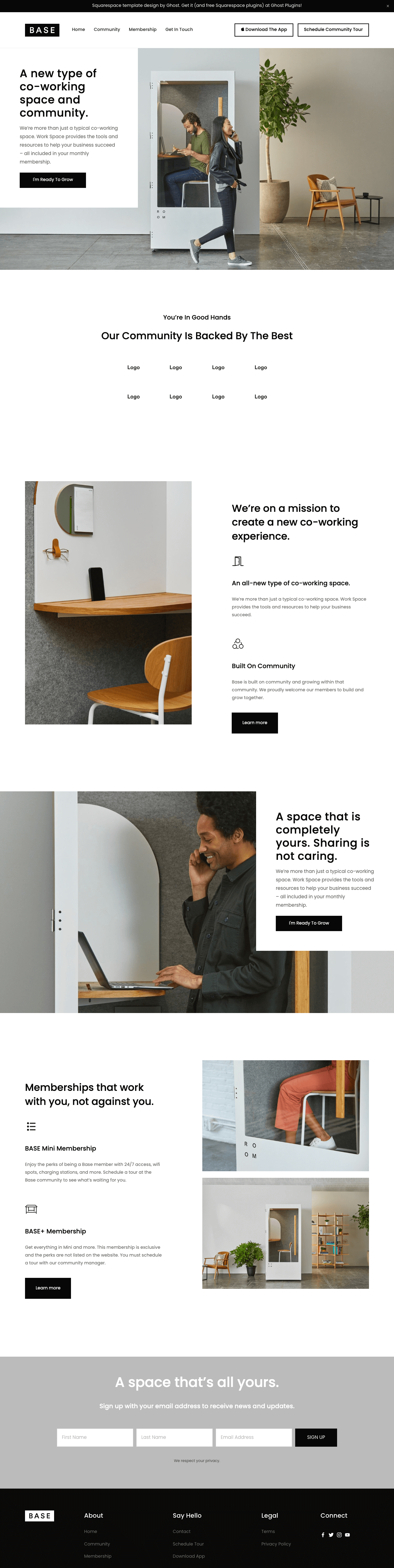 Base Template by GhostPlugins