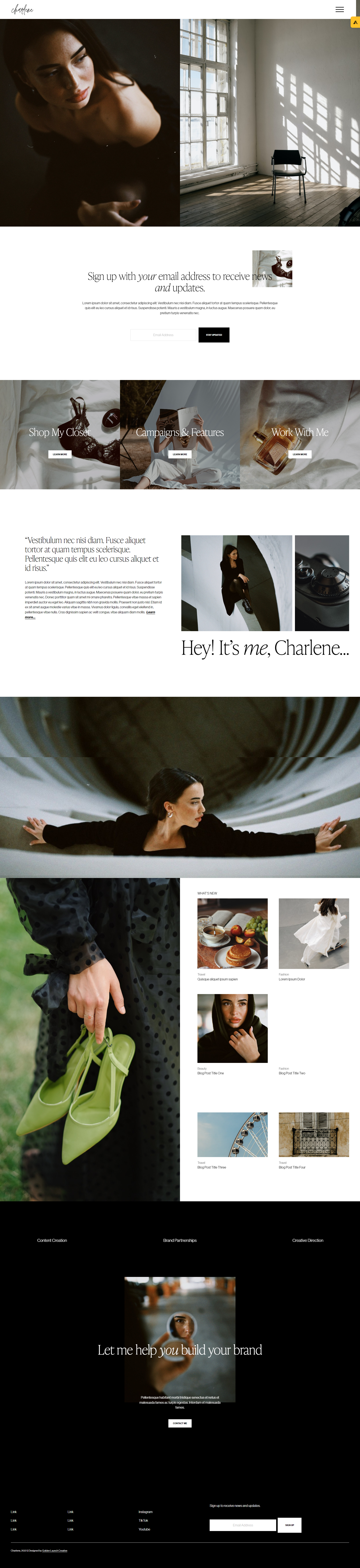 Charlene by Golden Launch Creative