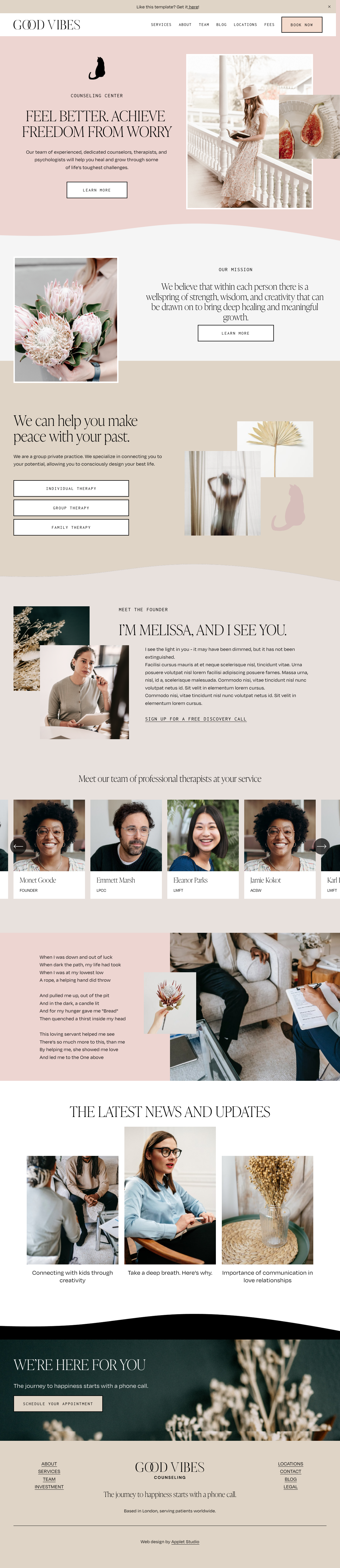 Good Vibes by Applet Studio