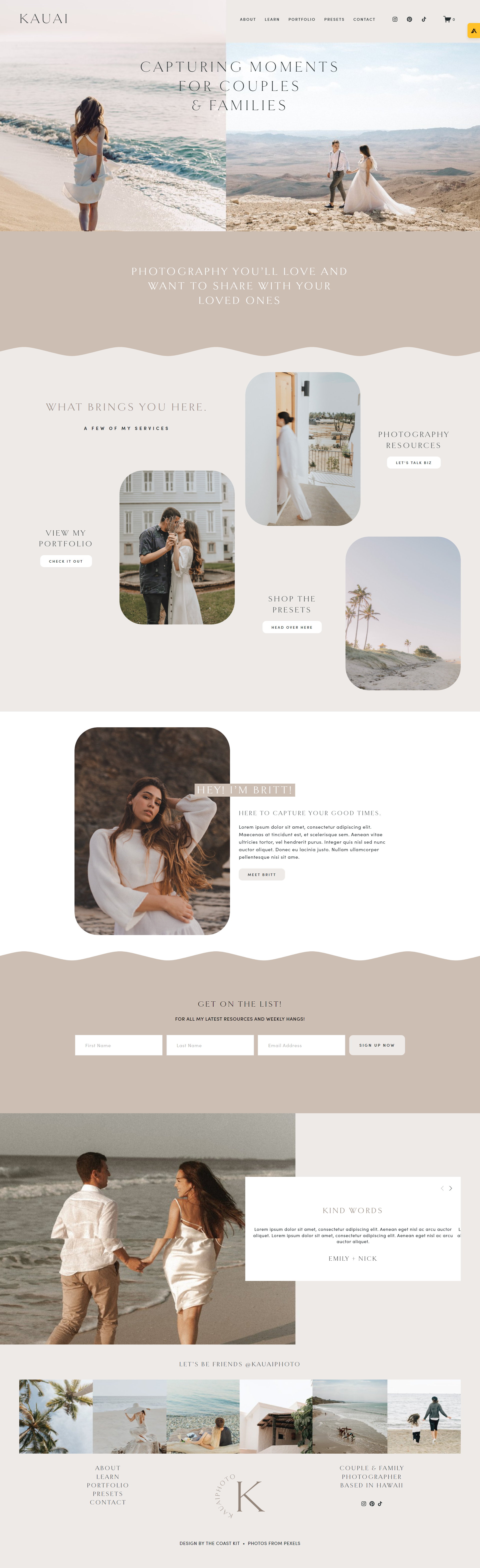 Kauai by The Coast Kit