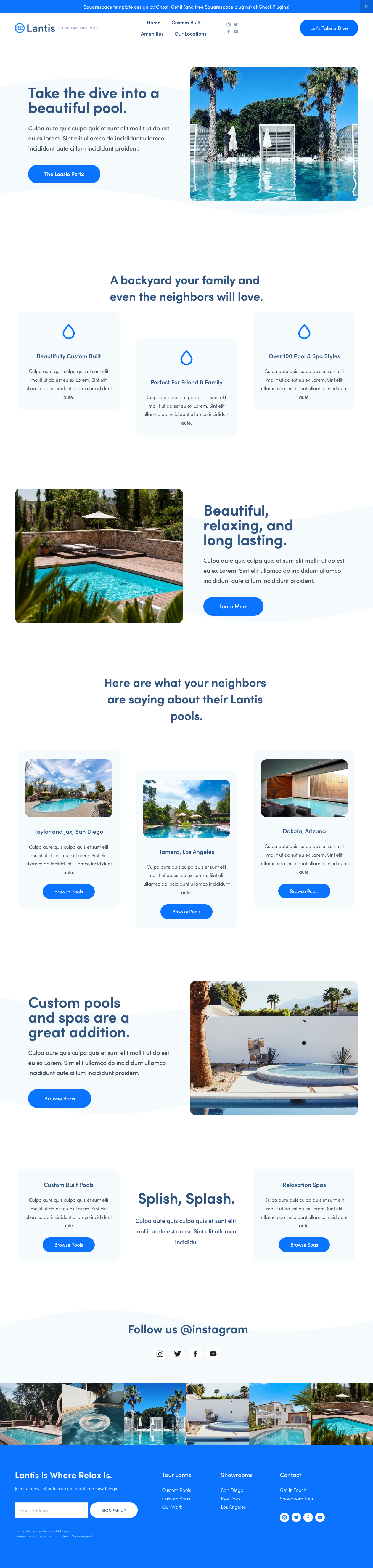 Lantis Template by GhostPlugins