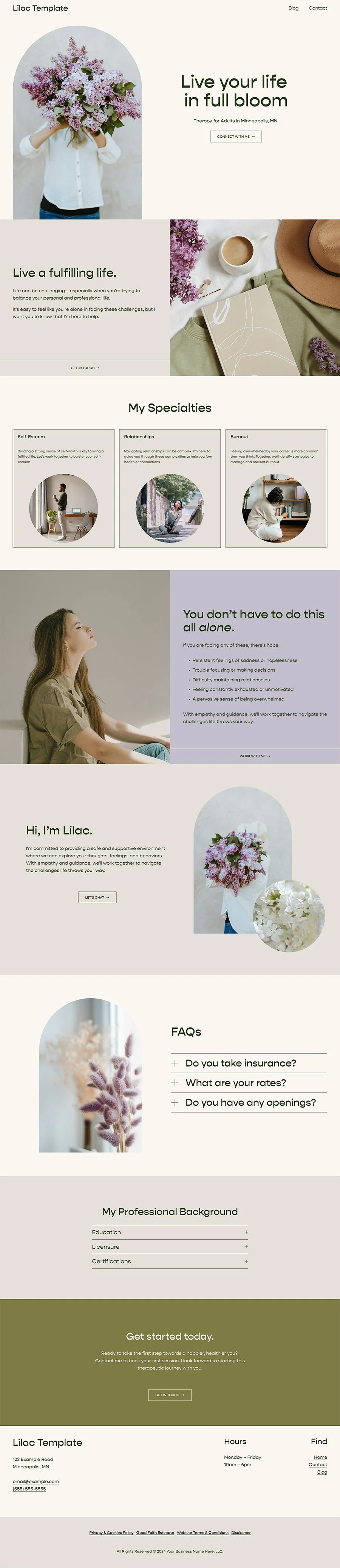 Lilac by Go Bloom Creative