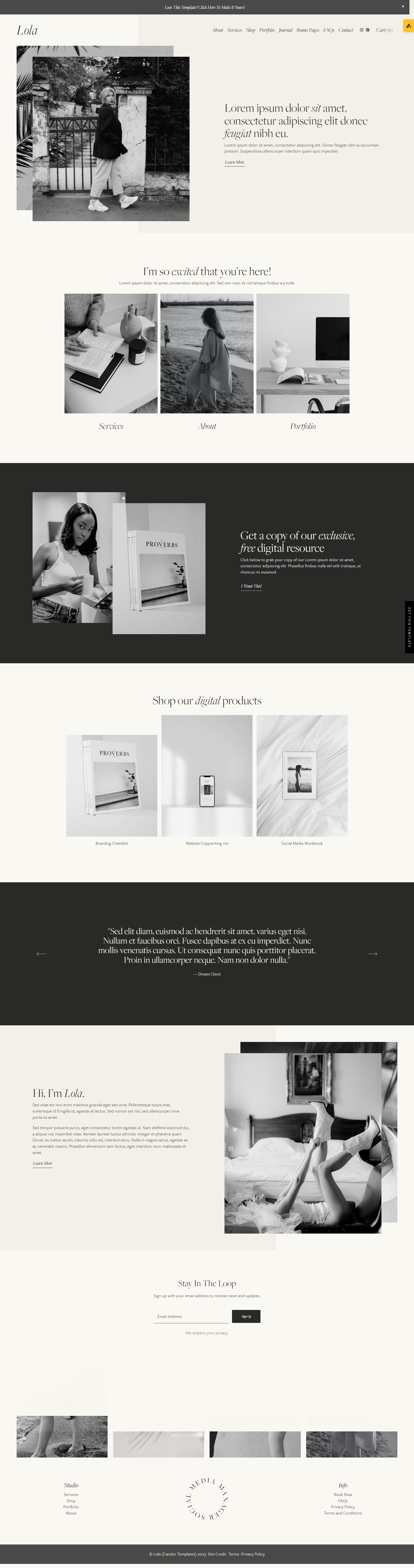 Lola by Candor Templates