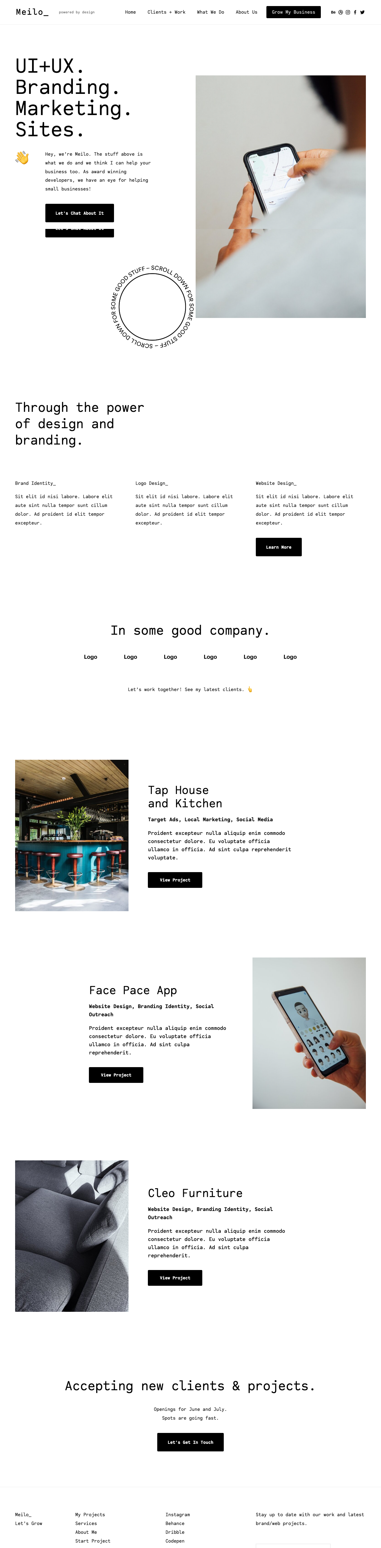 Meilo Template by GhostPlugins