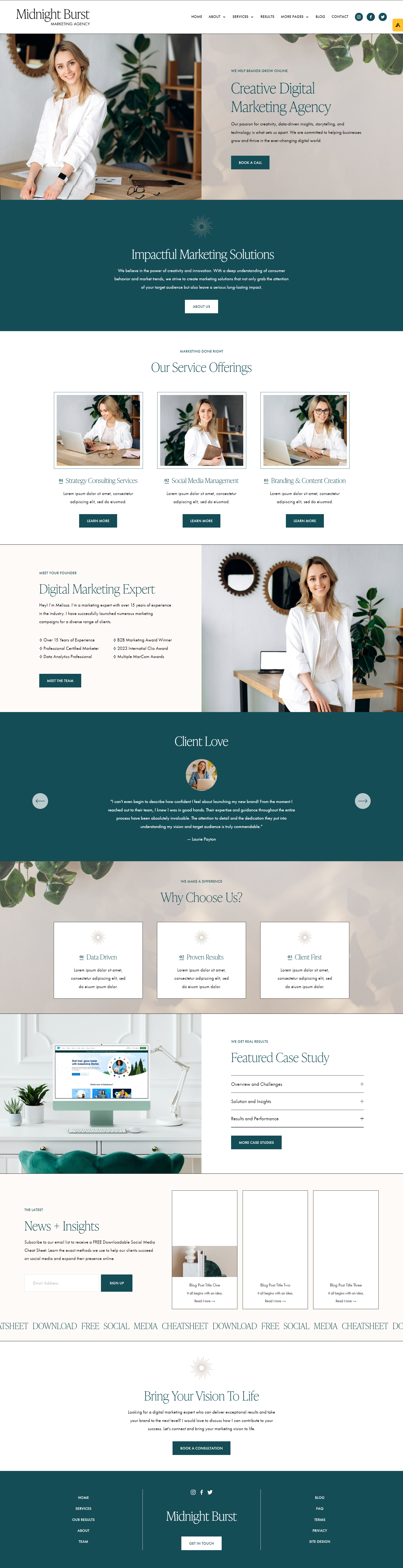 Midnight Burst by Websites by Elise