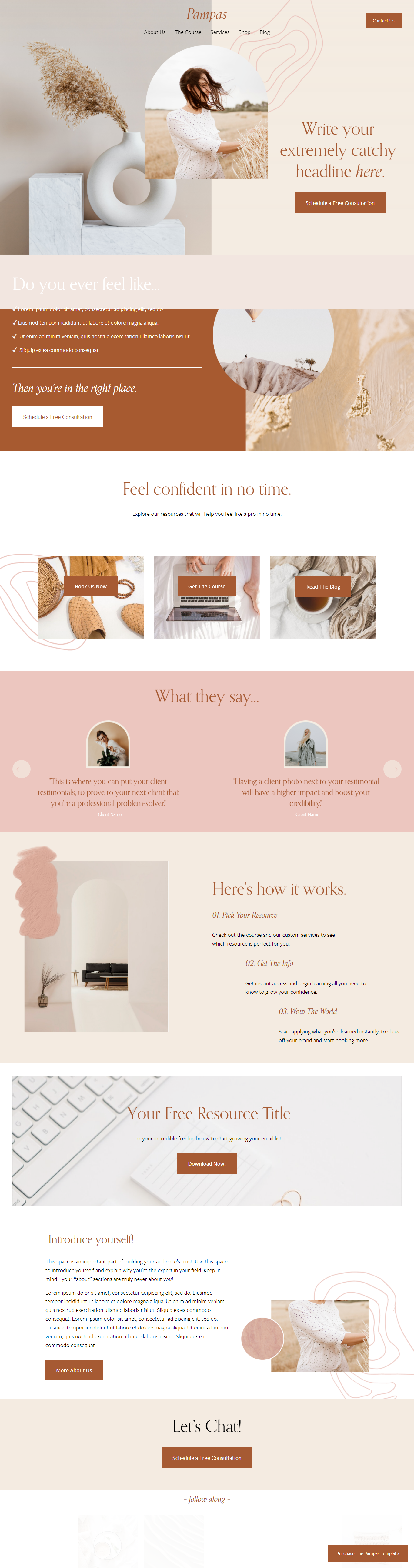 Pampas by Blooming Design Co