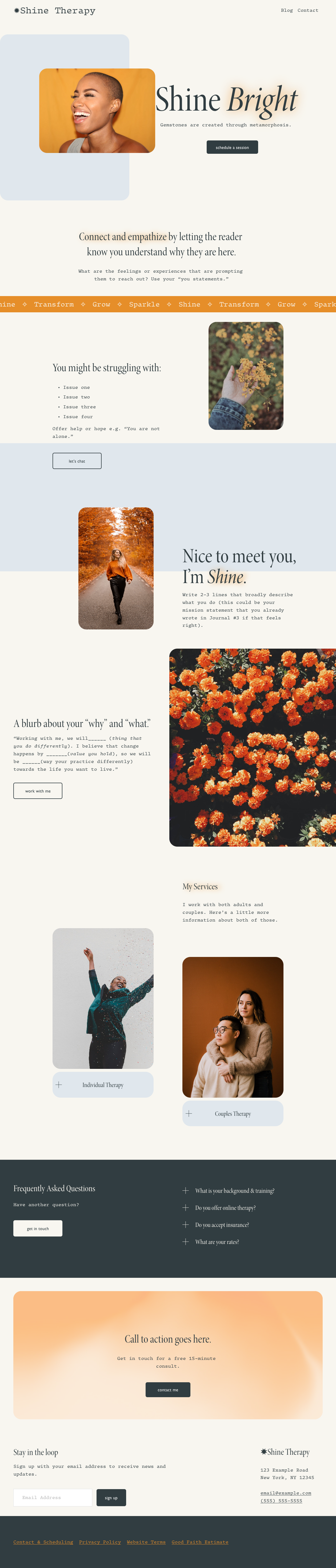 Shine Template by Go Bloom Creative