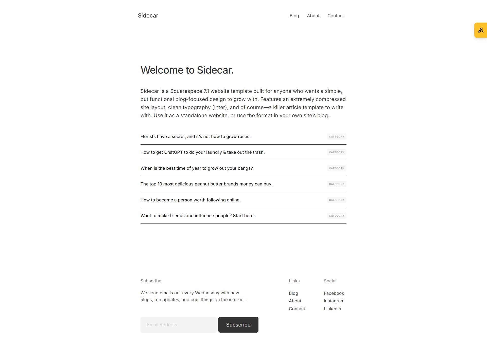Sidecar by Studio Mesa