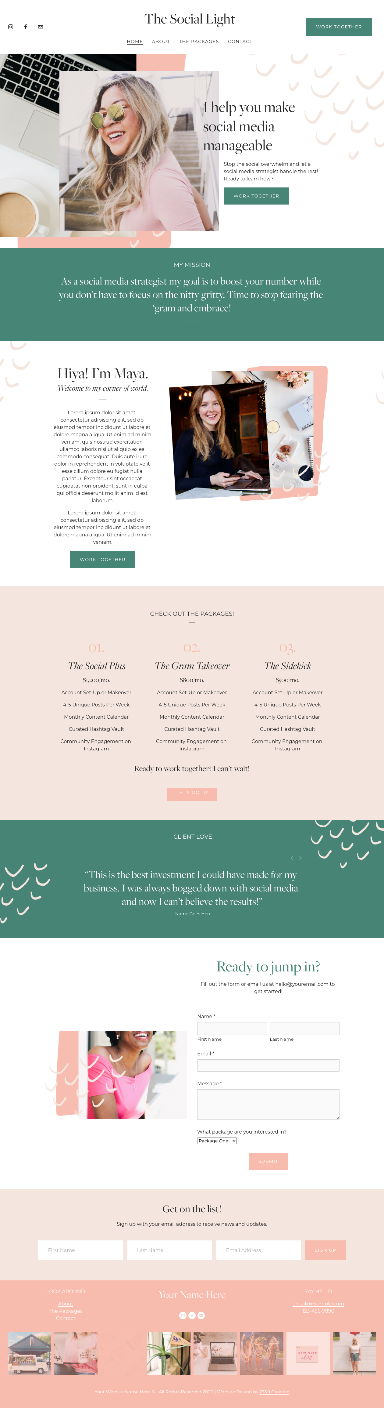 Social Light by 23&amp;9 Creative