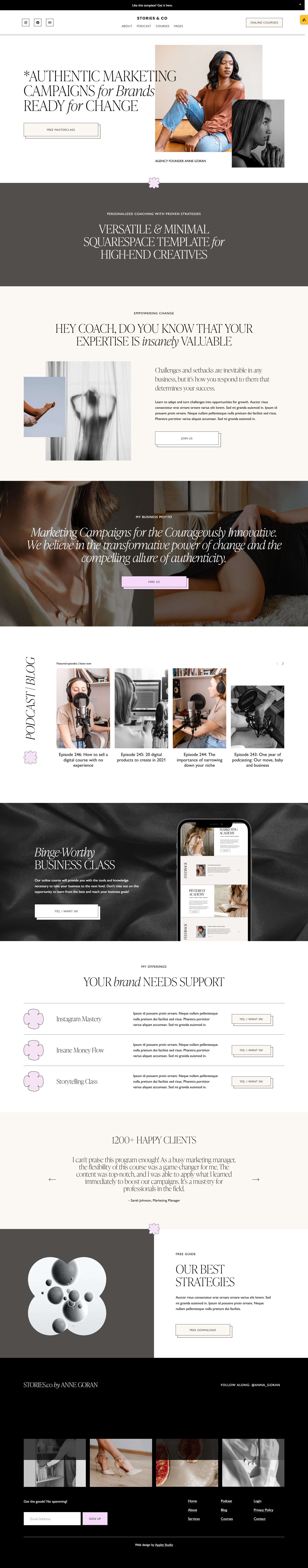 Stories by Applet Studio