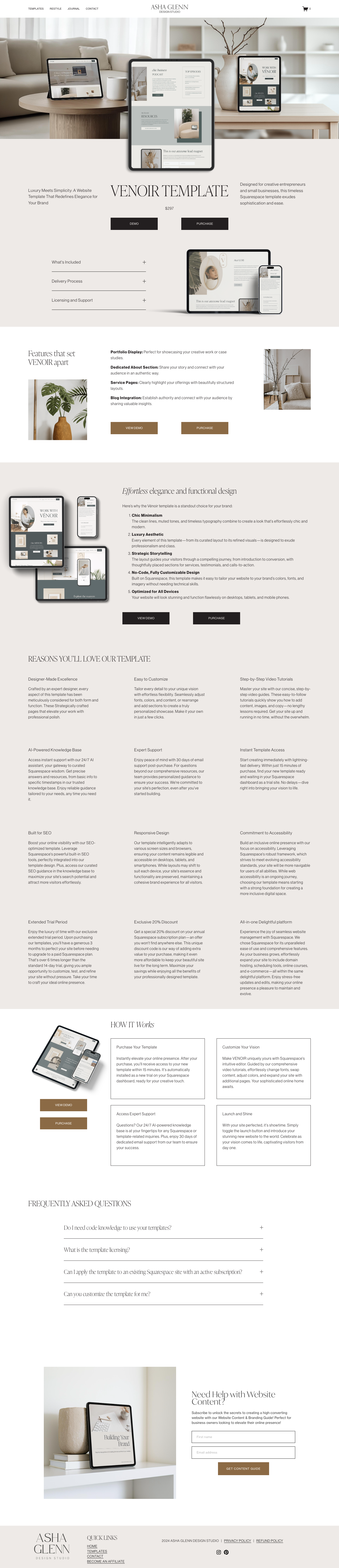 Venoir by Asha Glenn Design