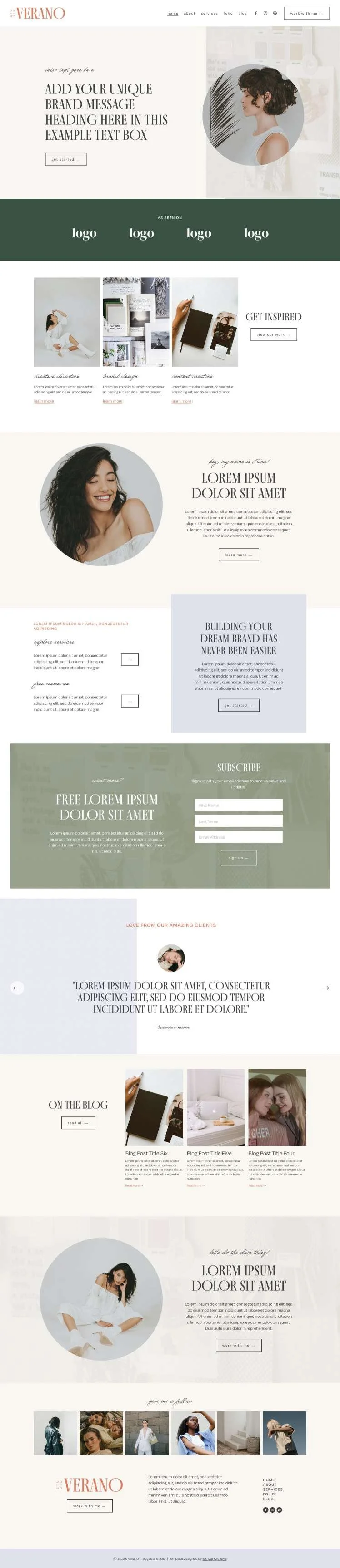 Verano by Big Cat Creative