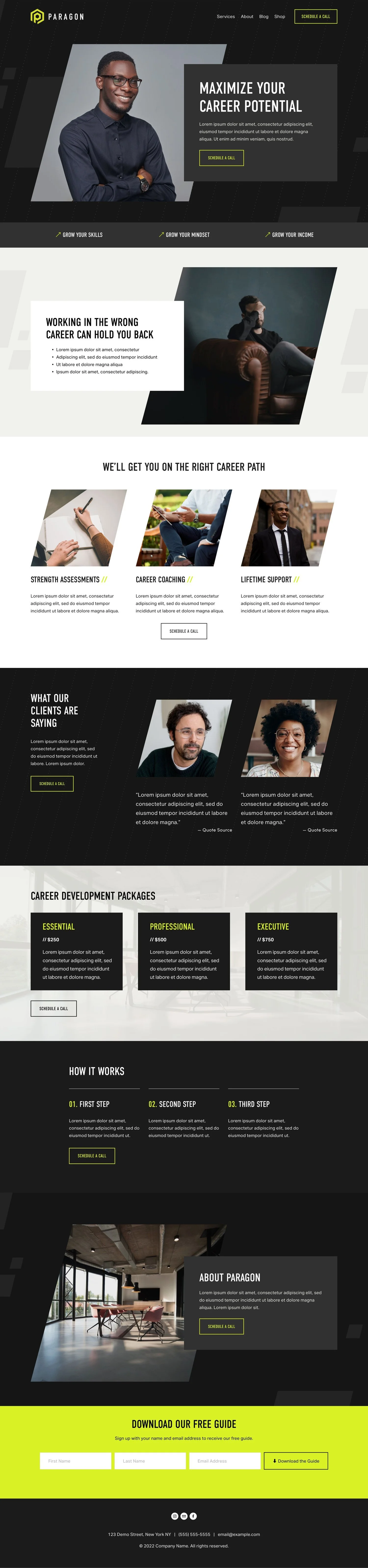 Paragon StoryBrand Template