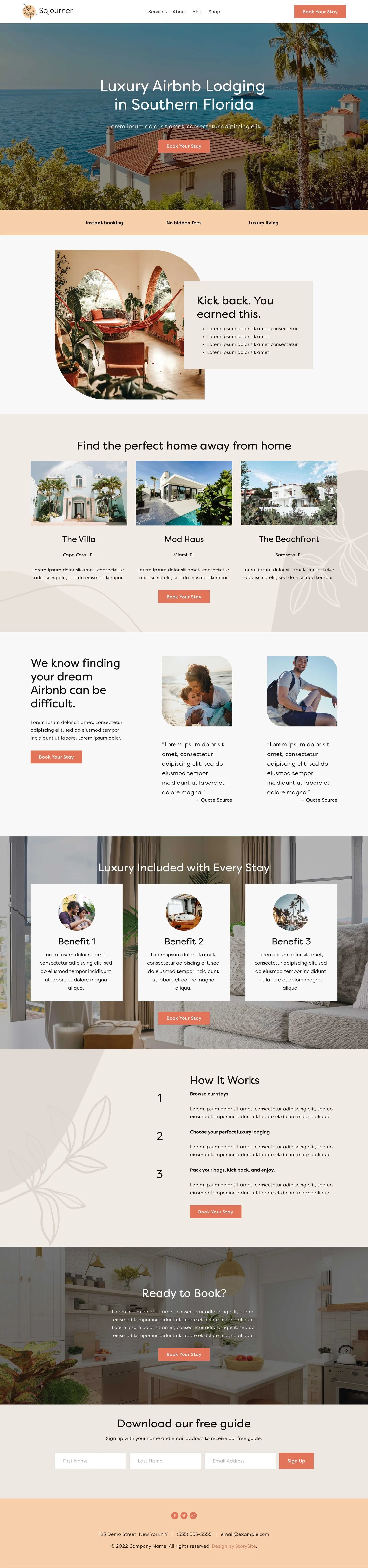 Sojourner StoryBrand Template