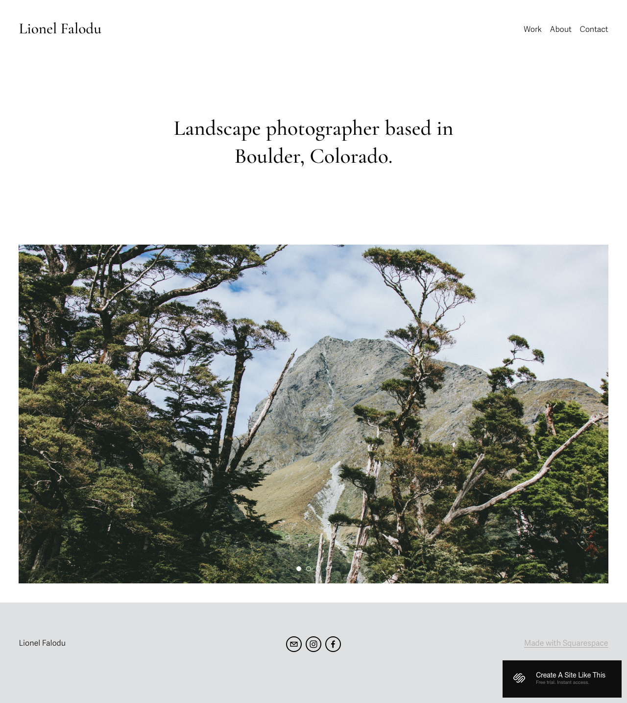 Falodu Squarespace Template