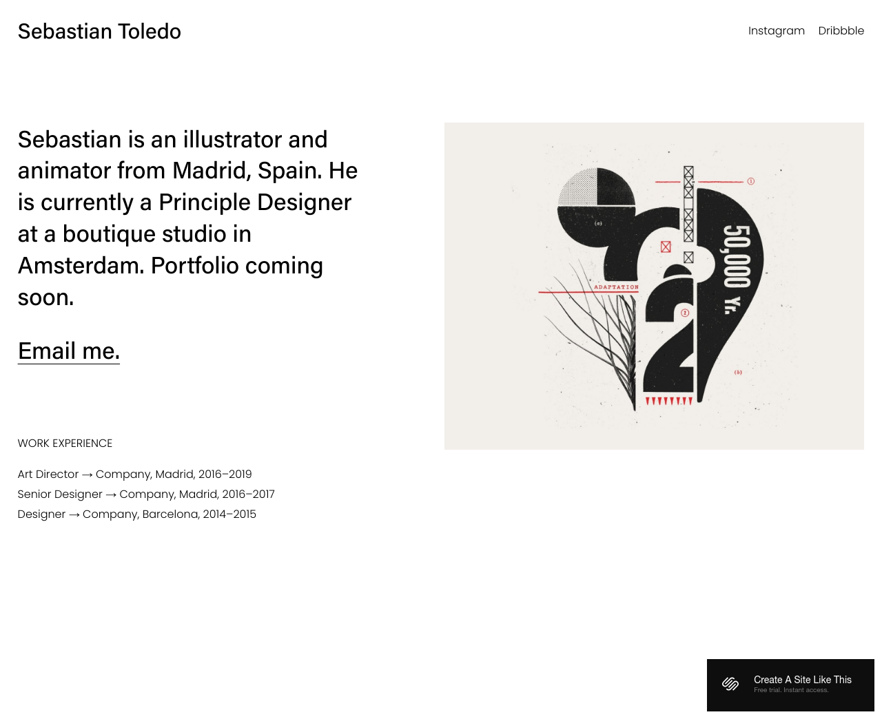 Toledo Squarespace Template