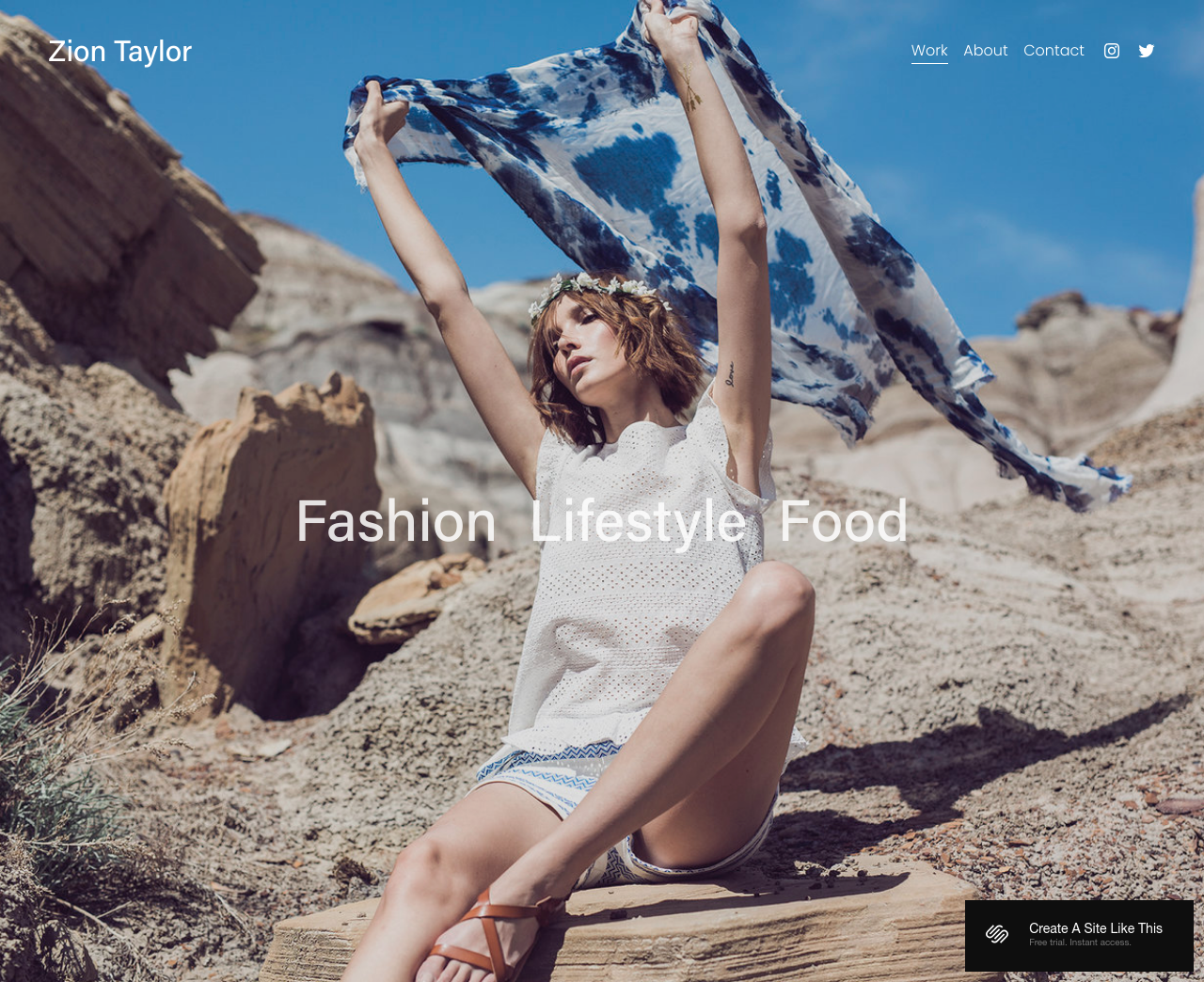 Zion Squarespace Template Review