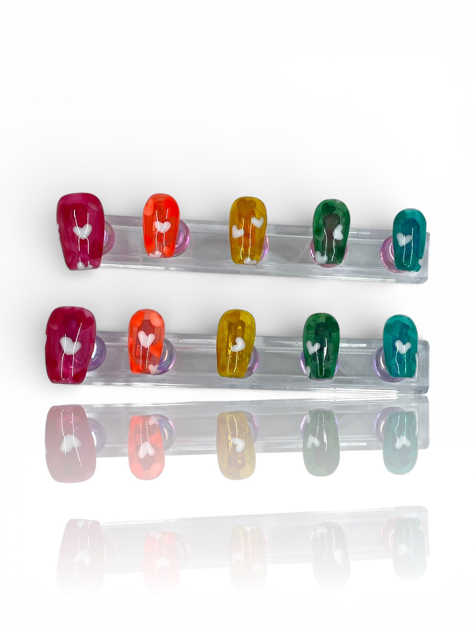 Rainbow Hearts - Jelly