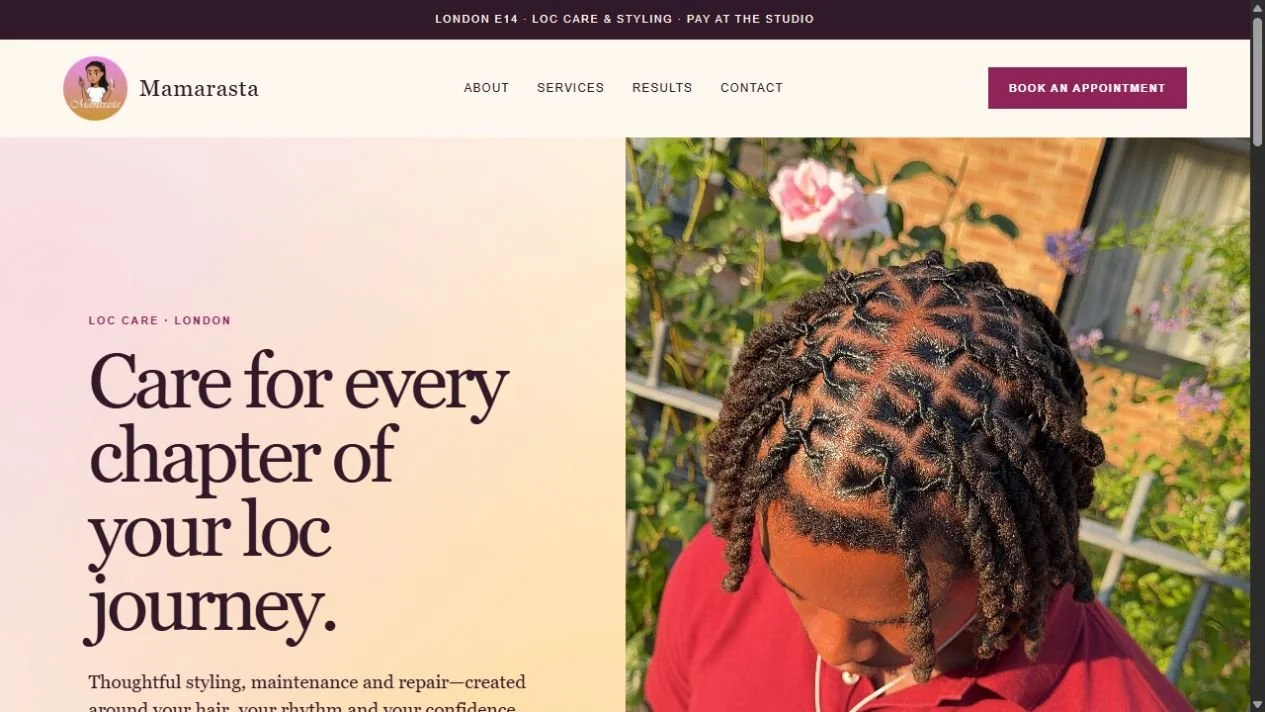 MAMA RASTA — Loc Care Website