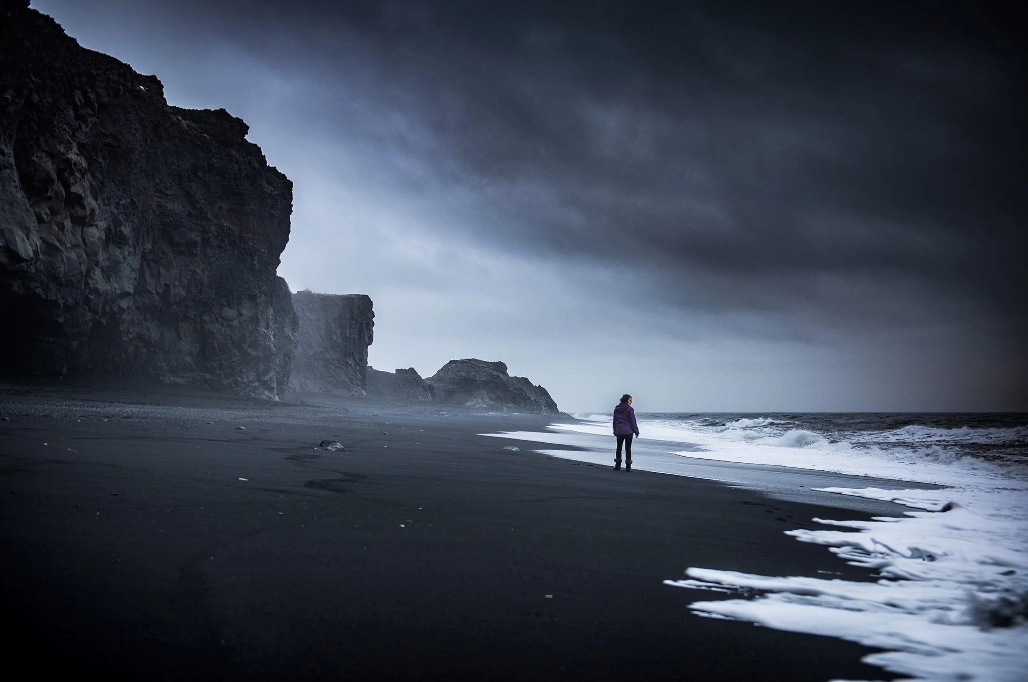 Reynisfjara Beach, Vík, Iceland