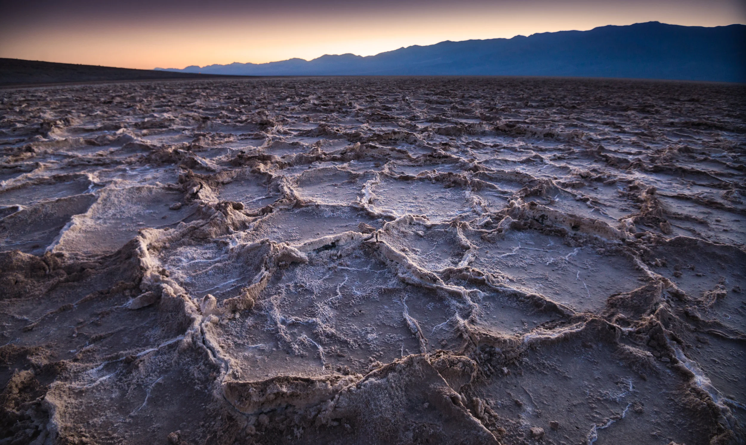 Badwater Basin in Death Valley, California, USA