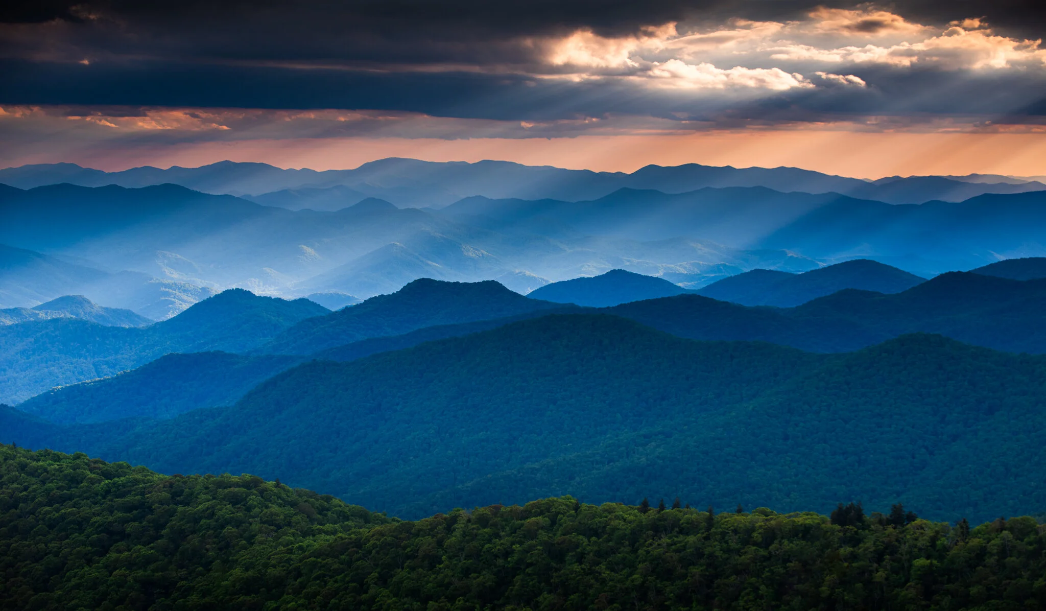 Blue Ridge Parkway, North Carolina, USA