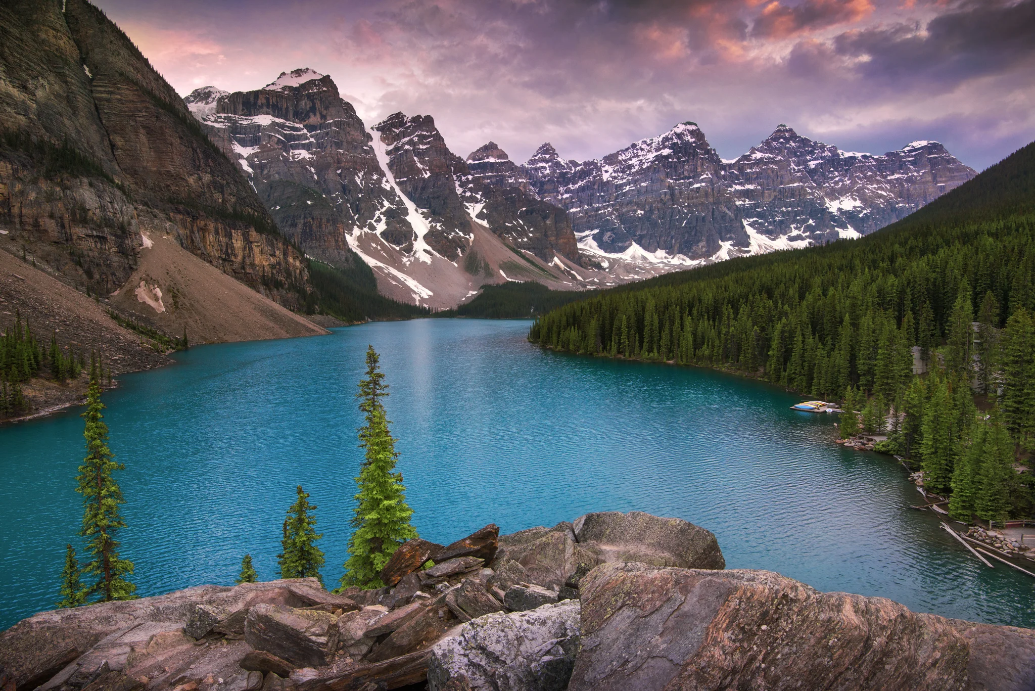 Moraine Lake, Alberta, Canada