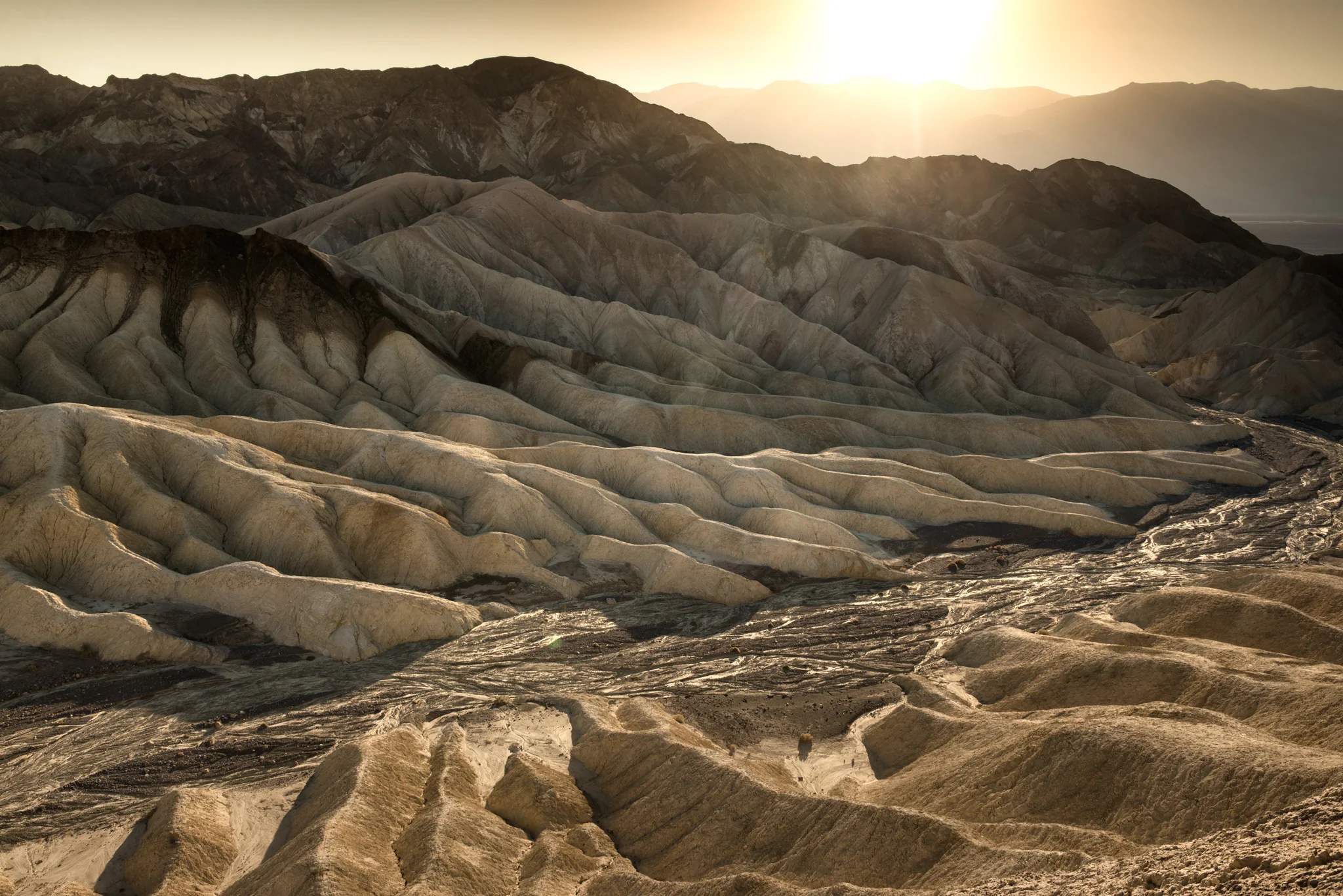 Zabriskie Point, Death Valley, California, USA