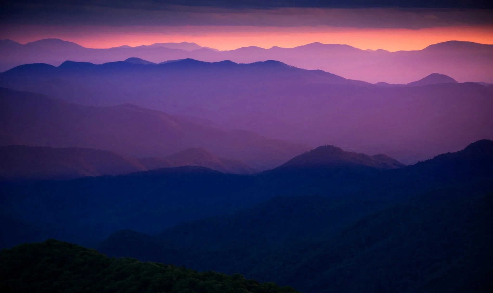 Blue Ridge Parkway, North Carolina, USA