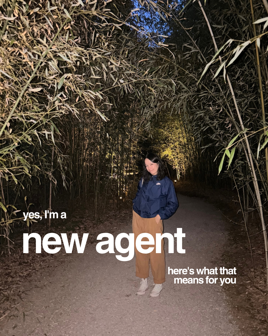 Yes, I'm a new agent. Here's what that means for you