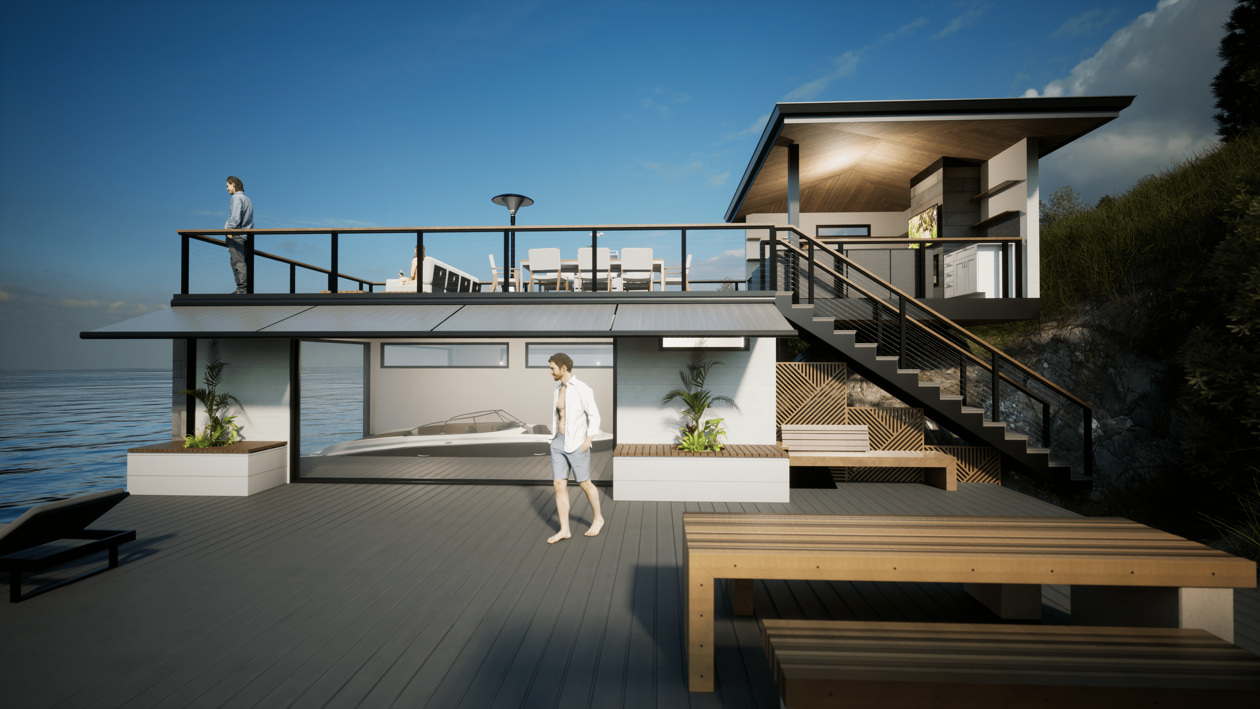 Lake Front Boathouse · Lake Oswego, OR, image 4 of 4